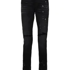 Джинсы скинни с эффектом разбрызганной краски