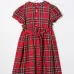 Платье в клетку тартан