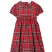 Платье в клетку тартан