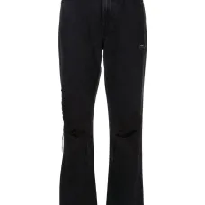 Джинсы London с прорезями