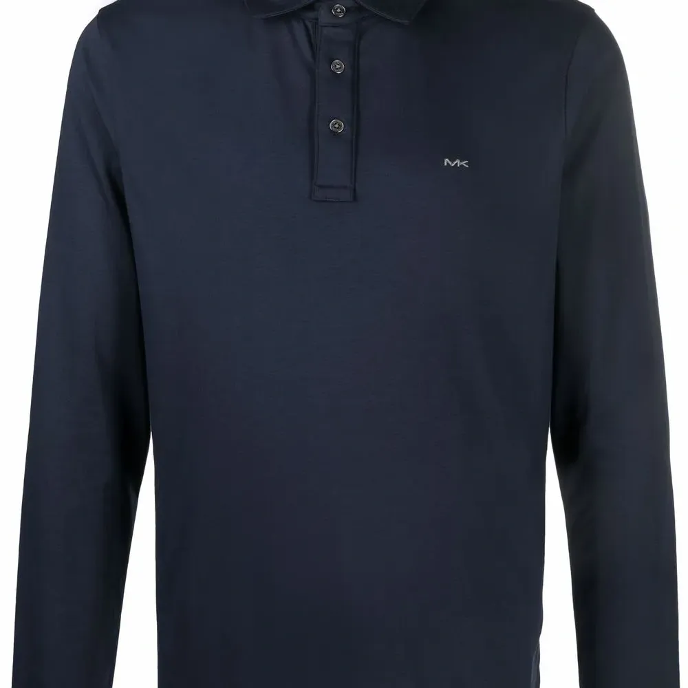 Рубашка поло с вышитым логотипом