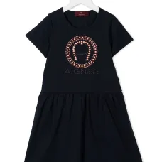 платье с логотипом