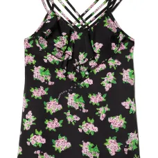 Платье с цветочным принтом