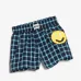 Клетчатые боксеры с принтом Pixel Smiley