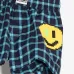 Клетчатые боксеры с принтом Pixel Smiley