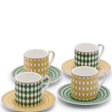 Набор Espresso (100 мл) из четырех предметов Набор Espresso (100 мл) из четырех предметов