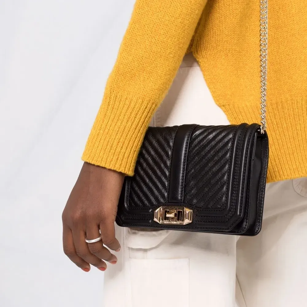 Стеганая сумка на плечо