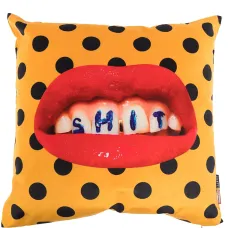 подушка (50 x 50 см) с принтом