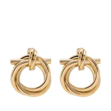 Серьги-гвоздики Gancini