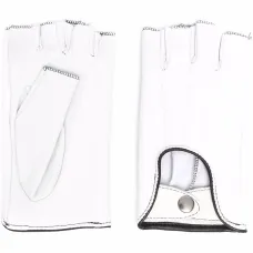 Перчатки с декоративной строчкой