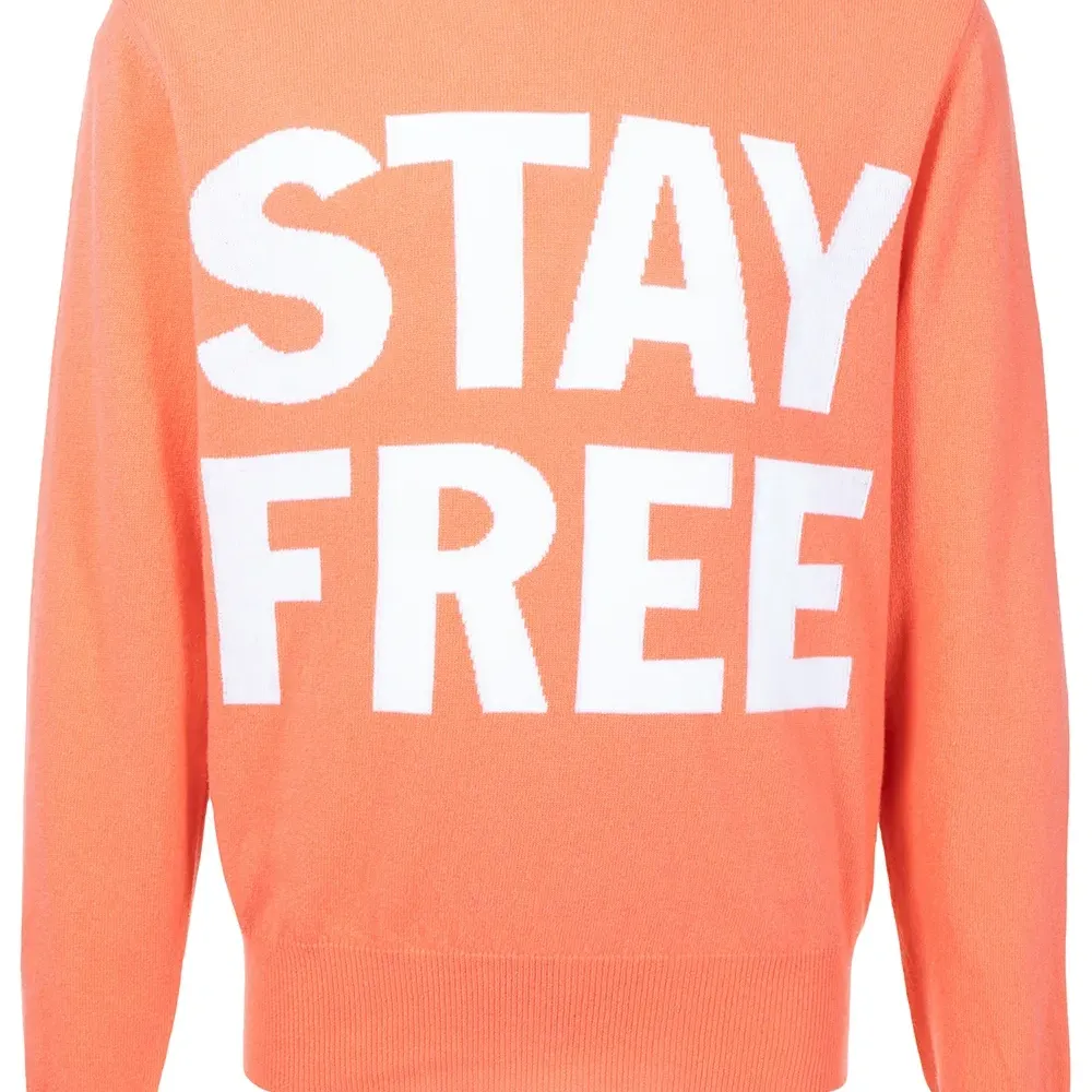 Толстовка с принтом Stay Free