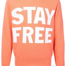 Толстовка с принтом Stay Free