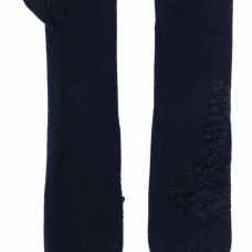 Кашемировые перчатки-митенки