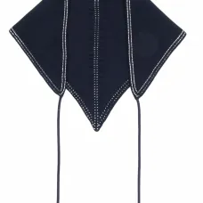 Кашемировый фуляр с ремешками