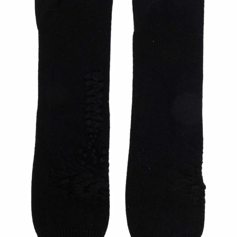 Кашемировые перчатки-митенки