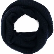 Кашемировый снуд в рубчик