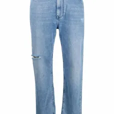 Джинсы бойфренды с завышенной талией Джинсы бойфренды с завышенной талией