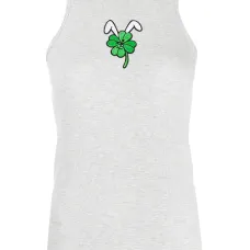 Топ с графичным принтом и U-образным вырезом