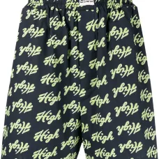 Шорты с принтом