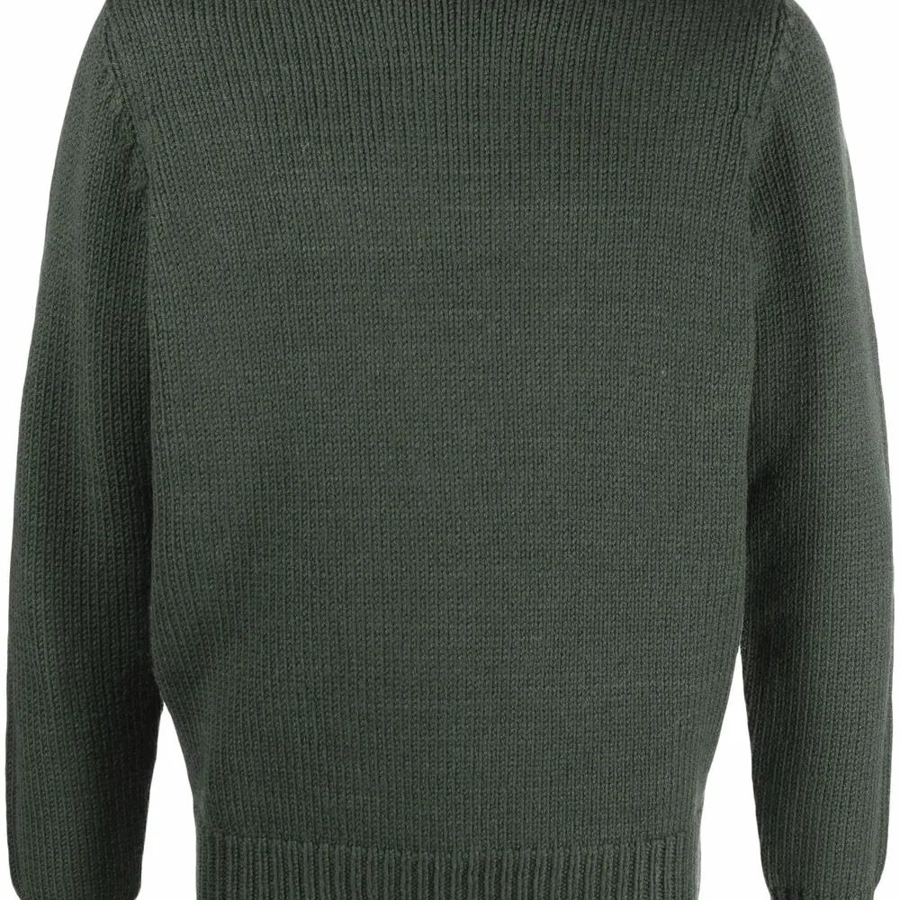 Шерстяной джемпер с круглым вырезом