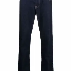 узкие джинсы средней посадки