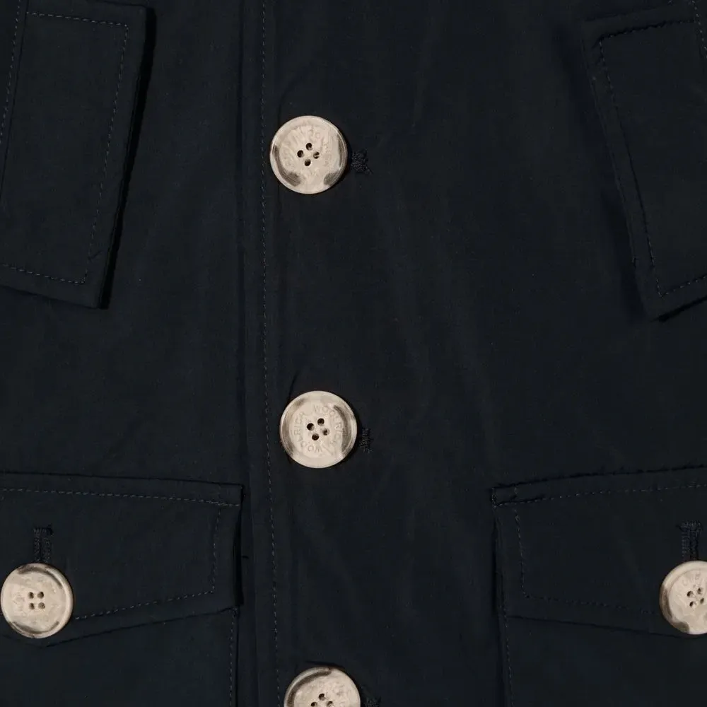 пальто с оторочкой из искусственного меха