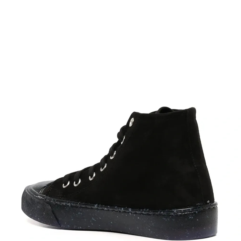 высокие кеды с нашивкой-логотипом