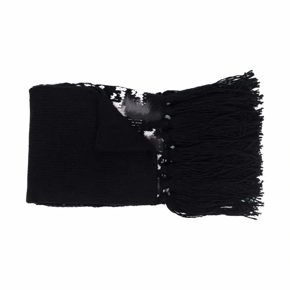 Шарф крупной вязки