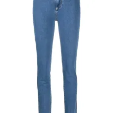 Джинсы скинни с завышенной талией