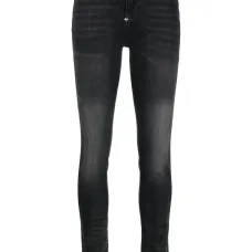 Джинсы скинни с завышенной талией