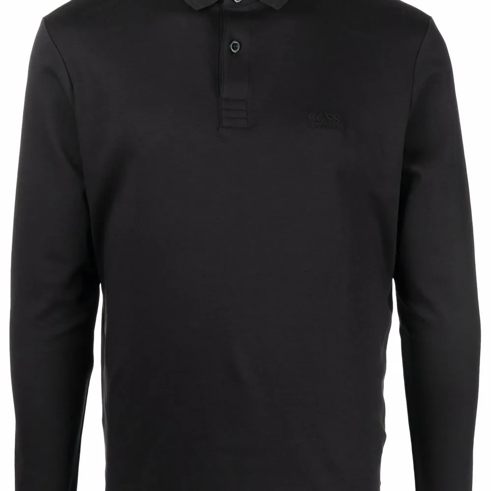 Рубашка поло с длинными рукавами