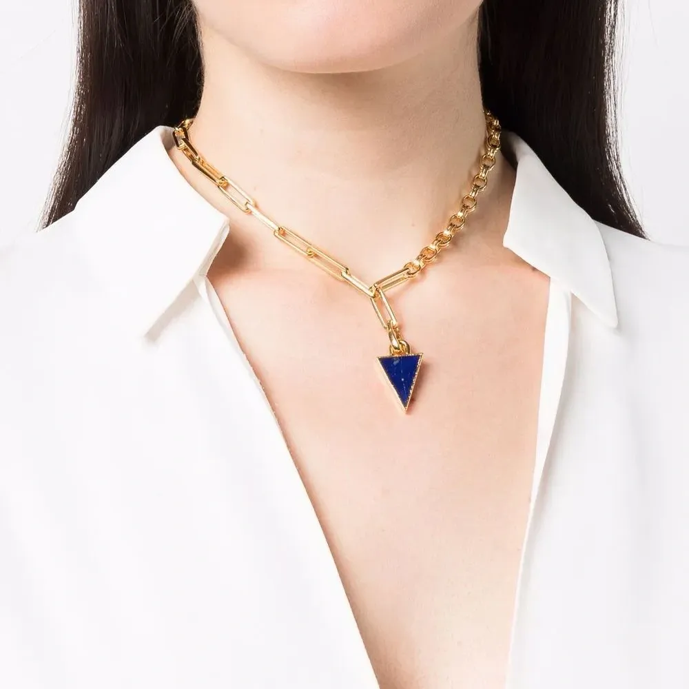 Цепочка на шею с камнями