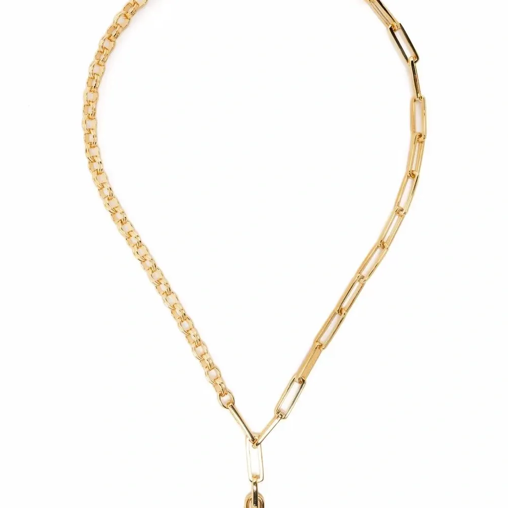 Цепочка на шею с камнями