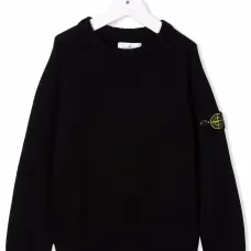 Джемпер с нашивкой-логотипом