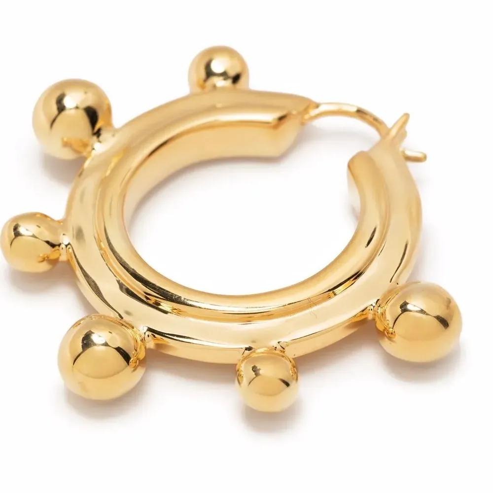 Серьги-кольца Sphere среднего размера