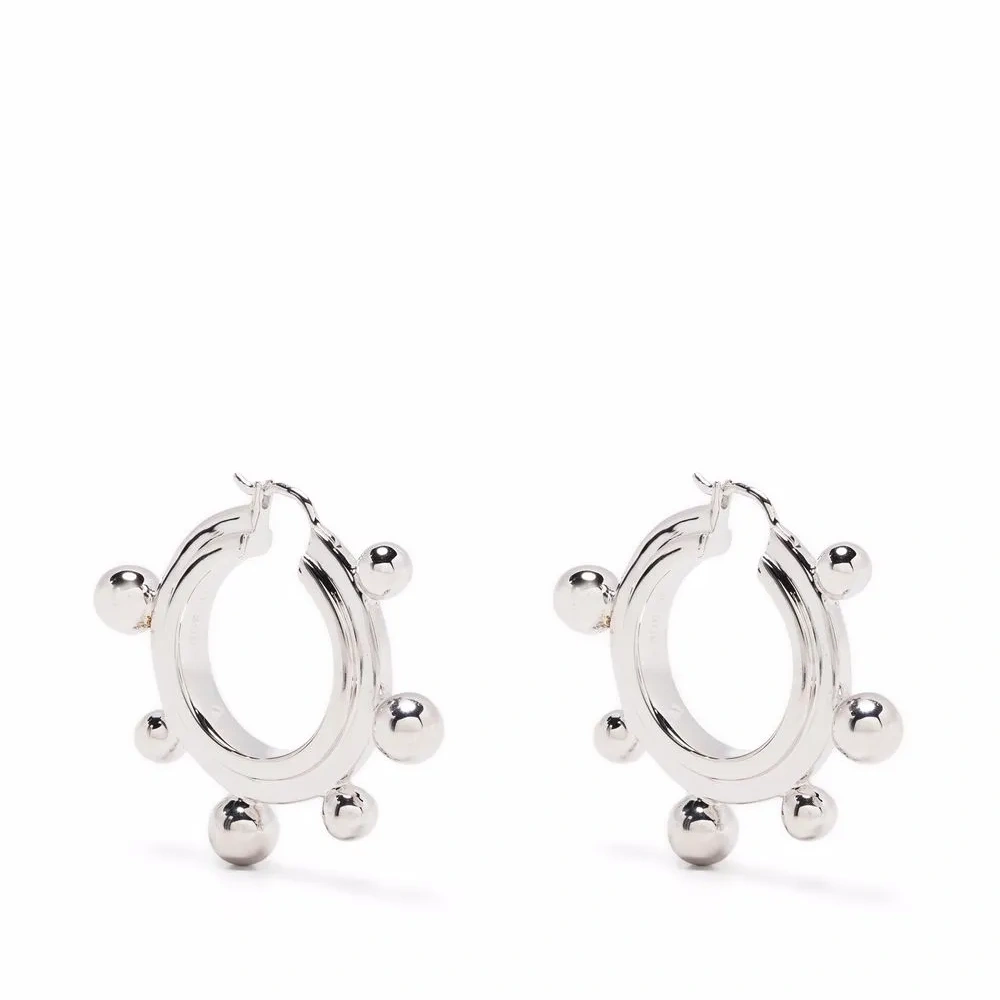 Серьги-кольца Sphere среднего размера