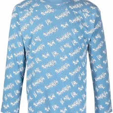 Футболка с длинными рукавами и графичным принтом Футболка с длинными рукавами и графичным принтом