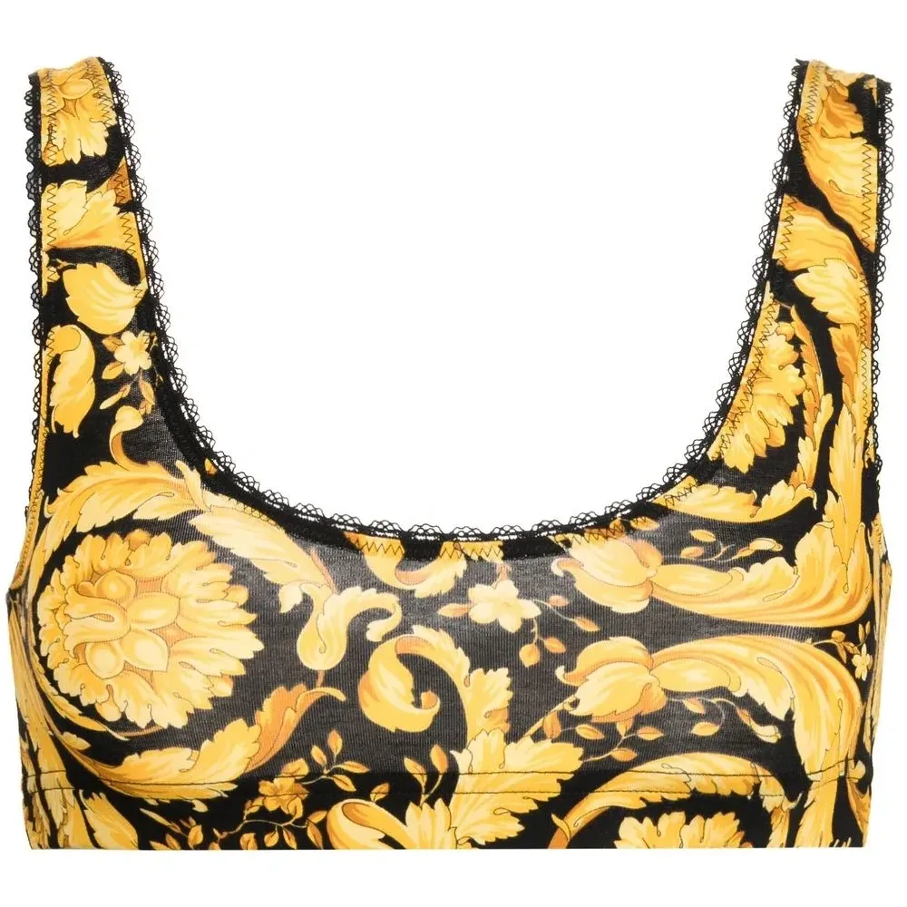 Бюстгальтер с принтом Barocco