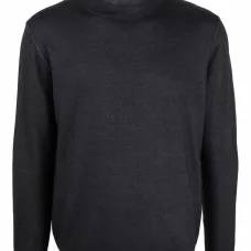 Шерстяной джемпер с высоким воротником