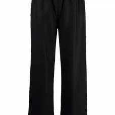 Широкие брюки с завышенной талией