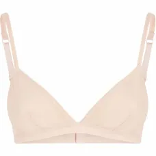 Бюстгальтер-бралетт с треугольными чашками и логотипом