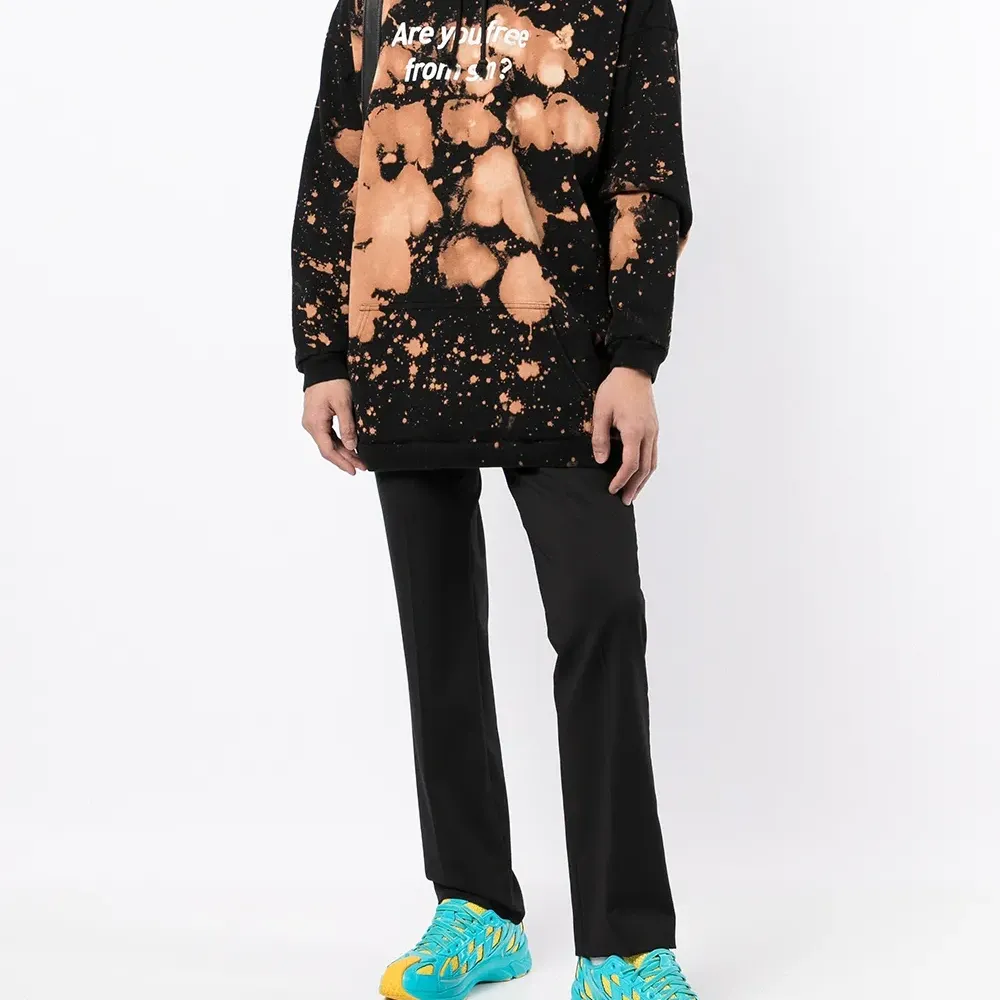 худи с принтом тай-дай