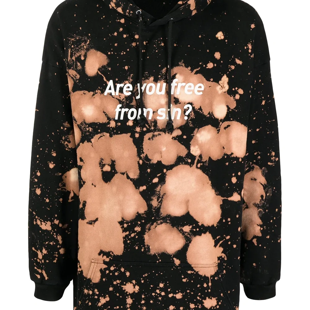 худи с принтом тай-дай