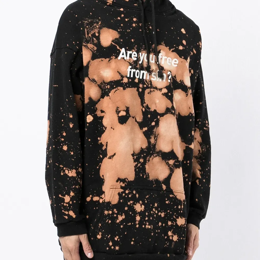 худи с принтом тай-дай