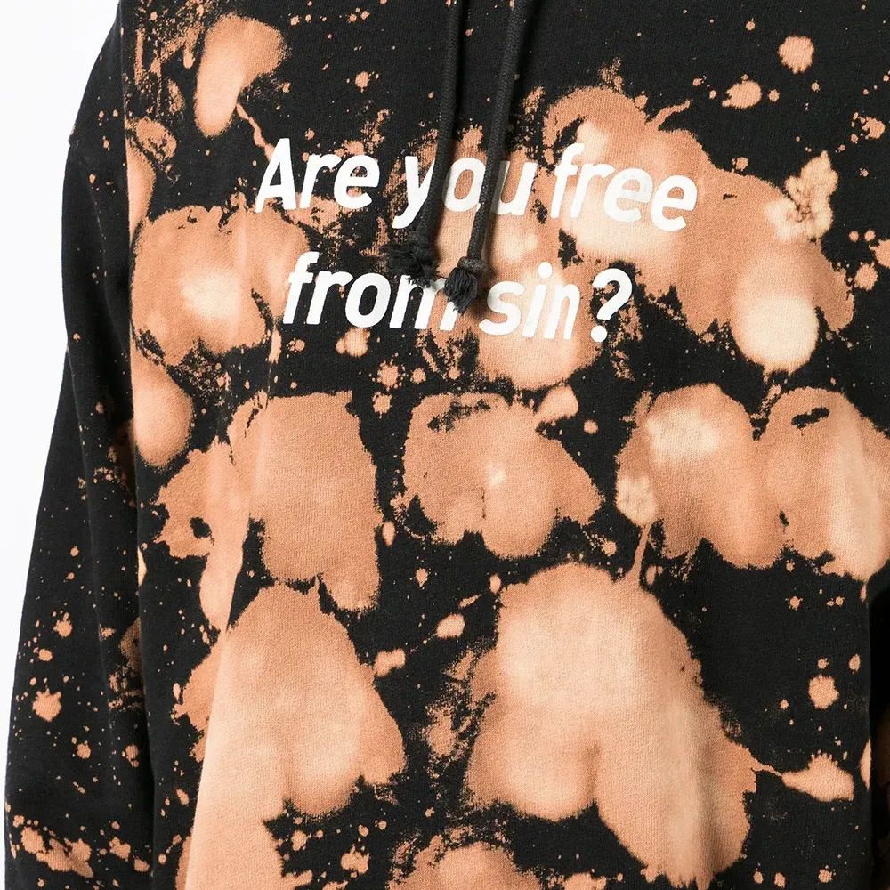 худи с принтом тай-дай