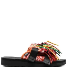 Шлепанцы Moto с бахромой из коллаборации с Suicoke Шлепанцы Moto с бахромой из коллаборации с Suicoke