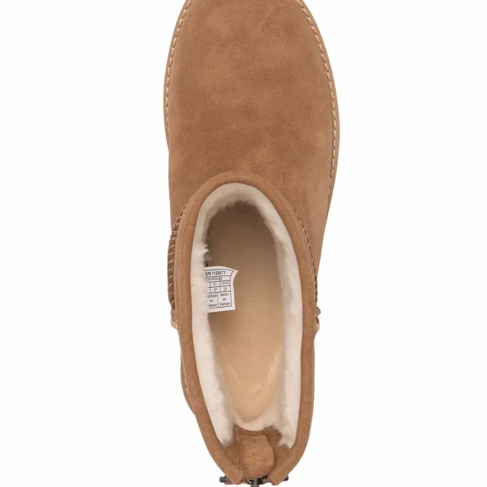 Замшевые угги