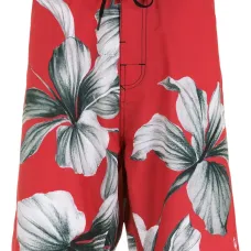 Плавки-шорты с цветочным принтом