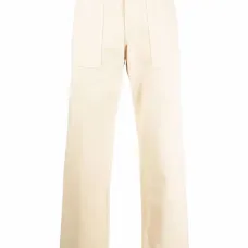 Прямые брюки с вышивкой Cross