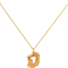 Колье с подвеской D